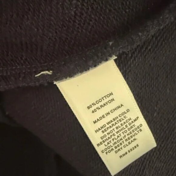 NWOT EXPRESS Chic Navy Military-Style Jacket - Puff Sleeve Blazer Stretch Large - Picture 7 of 8